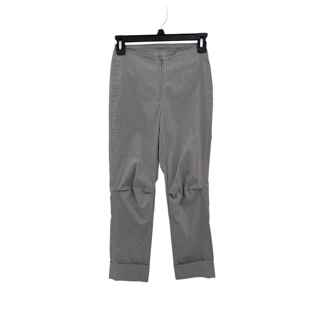 Porto San Francisco Pull On Pants Size 00 Light Gray Straight Leg